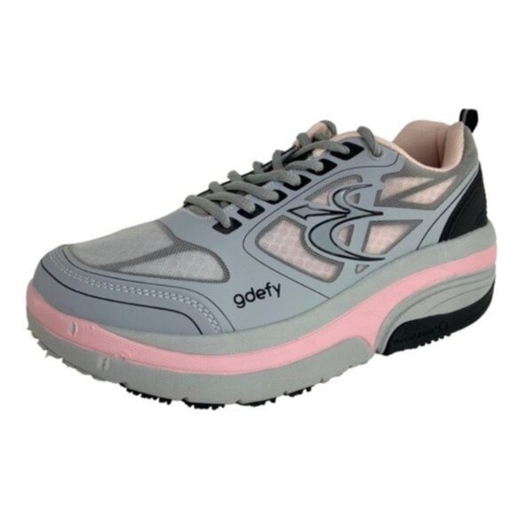 GDefy Gravity Defyer Walking Sneakers Pink Black Veroshock